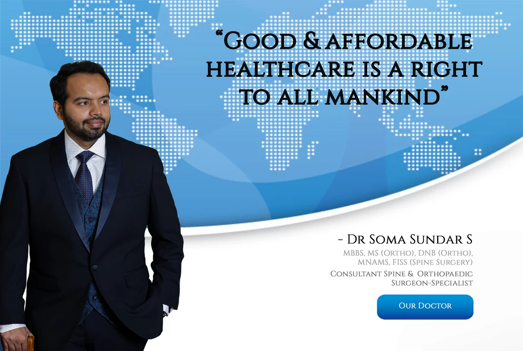 Dr Soma Sundar S, Spine and Orthopaedic Surgeon Chennai