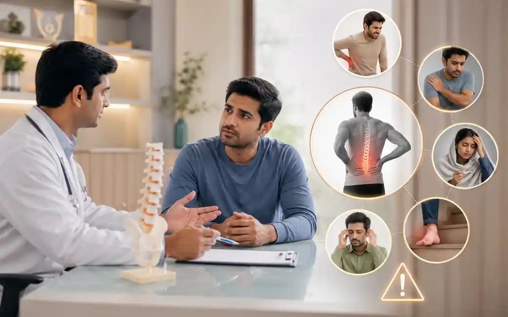 Warning signs of back pain that need urgent medical assessment