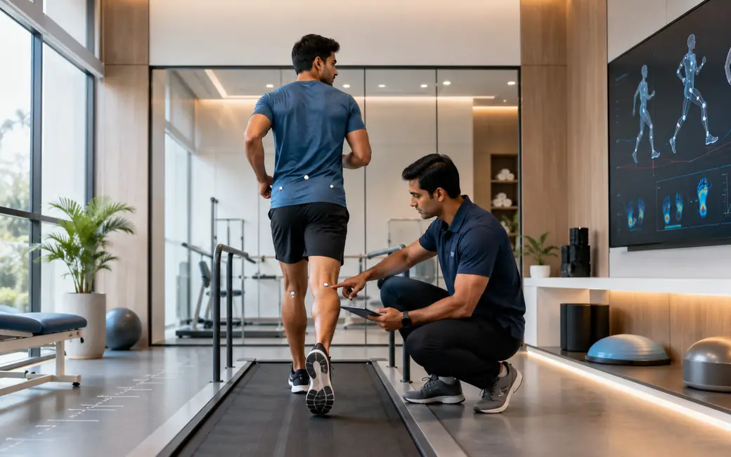 Runner gait assessment after ACL injury