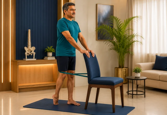 Patient education image for knee condition diagnosis and treatment