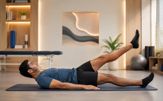Quadriceps strengthening exercise for knee pain