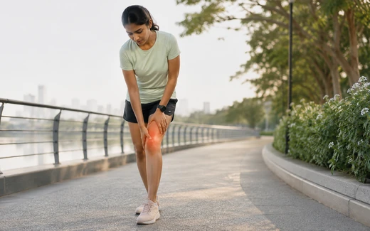 Patient education image for knee pain diagnosis and treatment