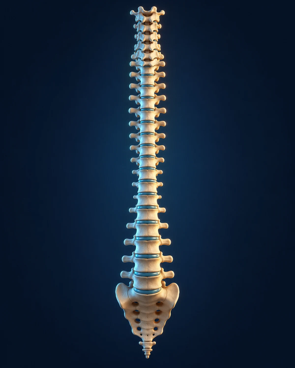 Patient with a spine condition consulting a specialist in a modern Chennai clinic